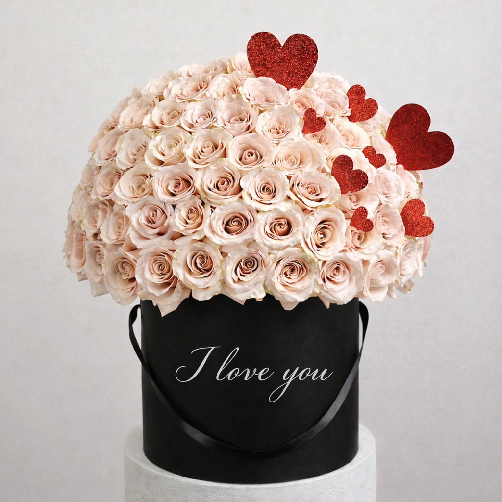 For You Rose Box – 24 or 50 Roses