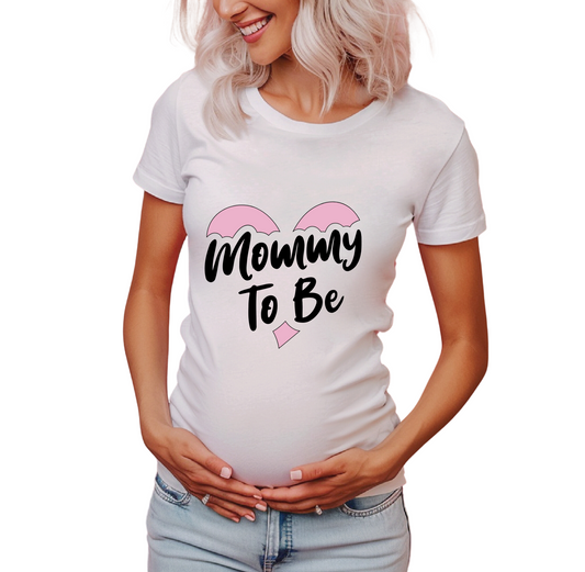 Maternity Short Sleeve T-Shirt – Comfy & Stylish for Expecting Moms