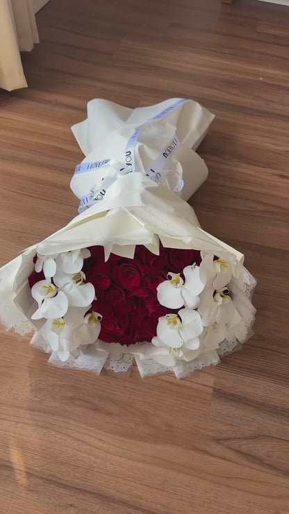 Roses & Orchids Bouquet