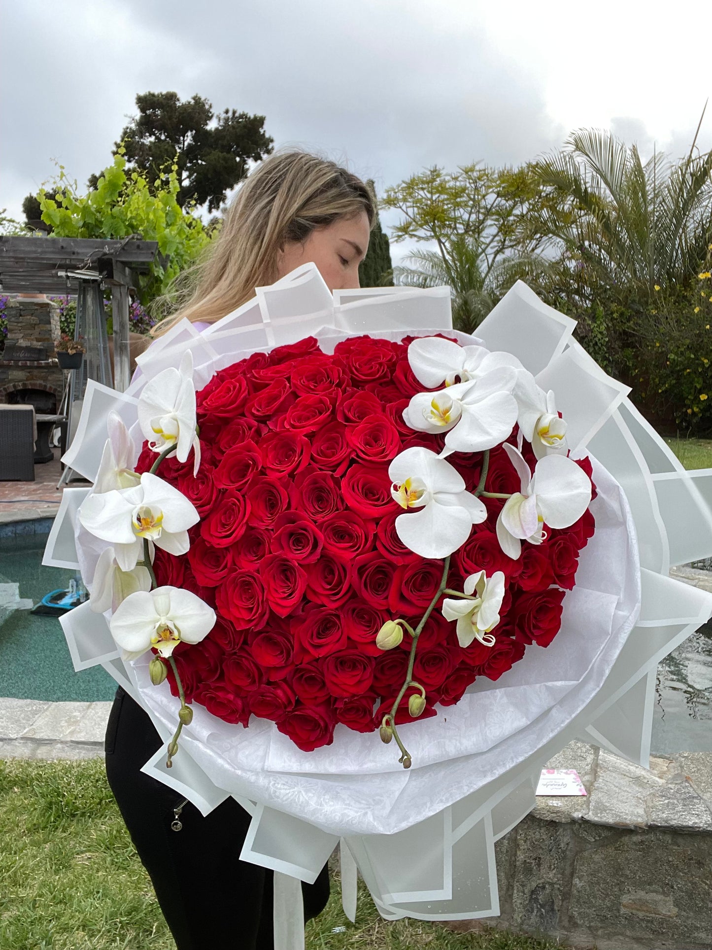 Roses & Orchids Bouquet