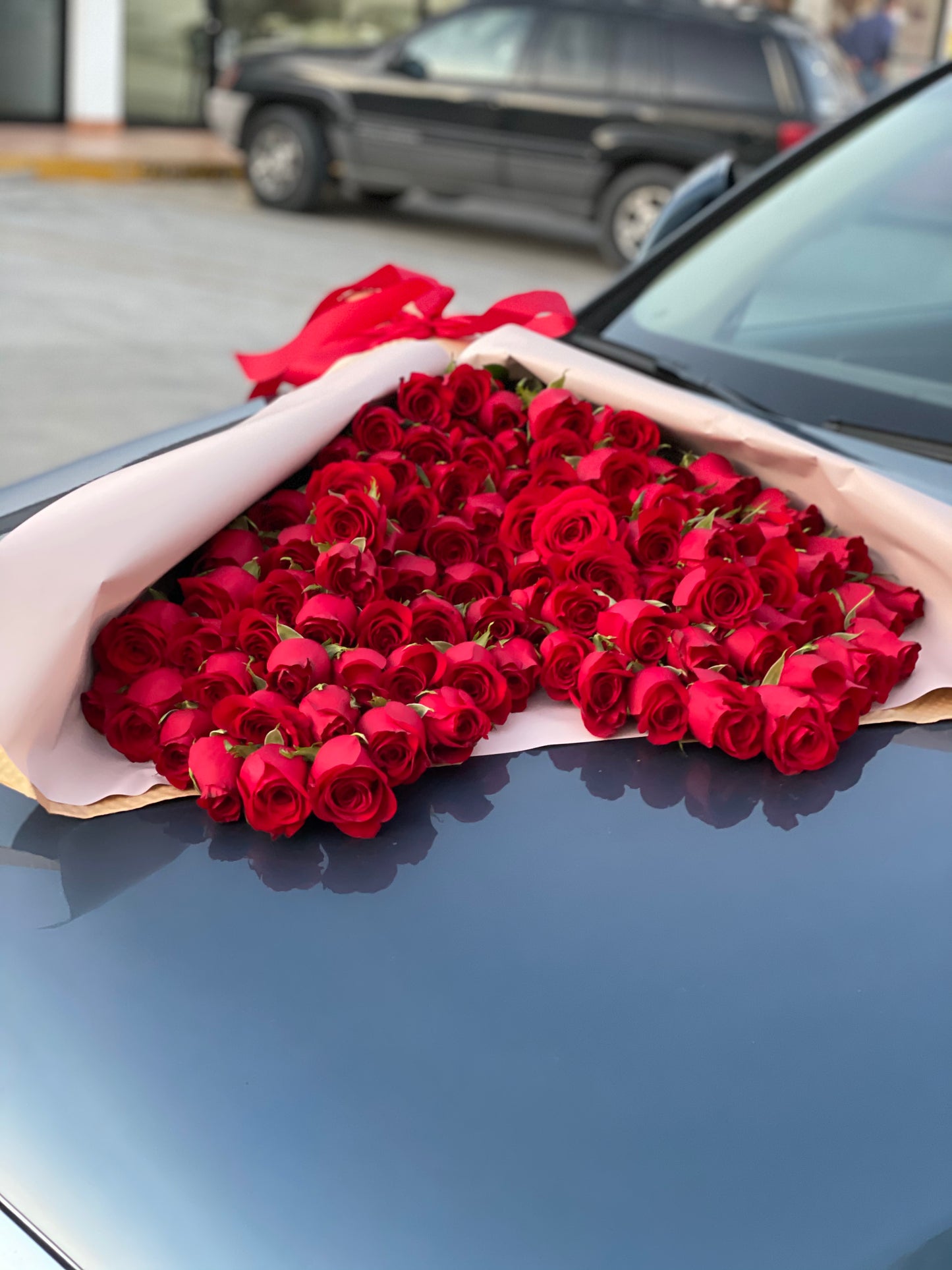 Heart shaped bouquet