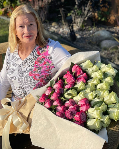 Heart shaped bouquet