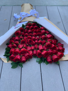 Heart shaped bouquet
