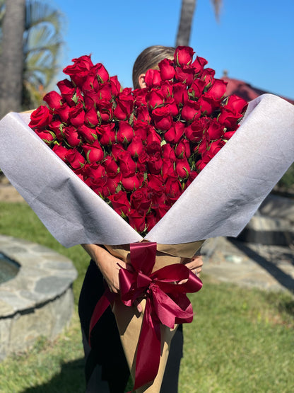 Heart shaped bouquet